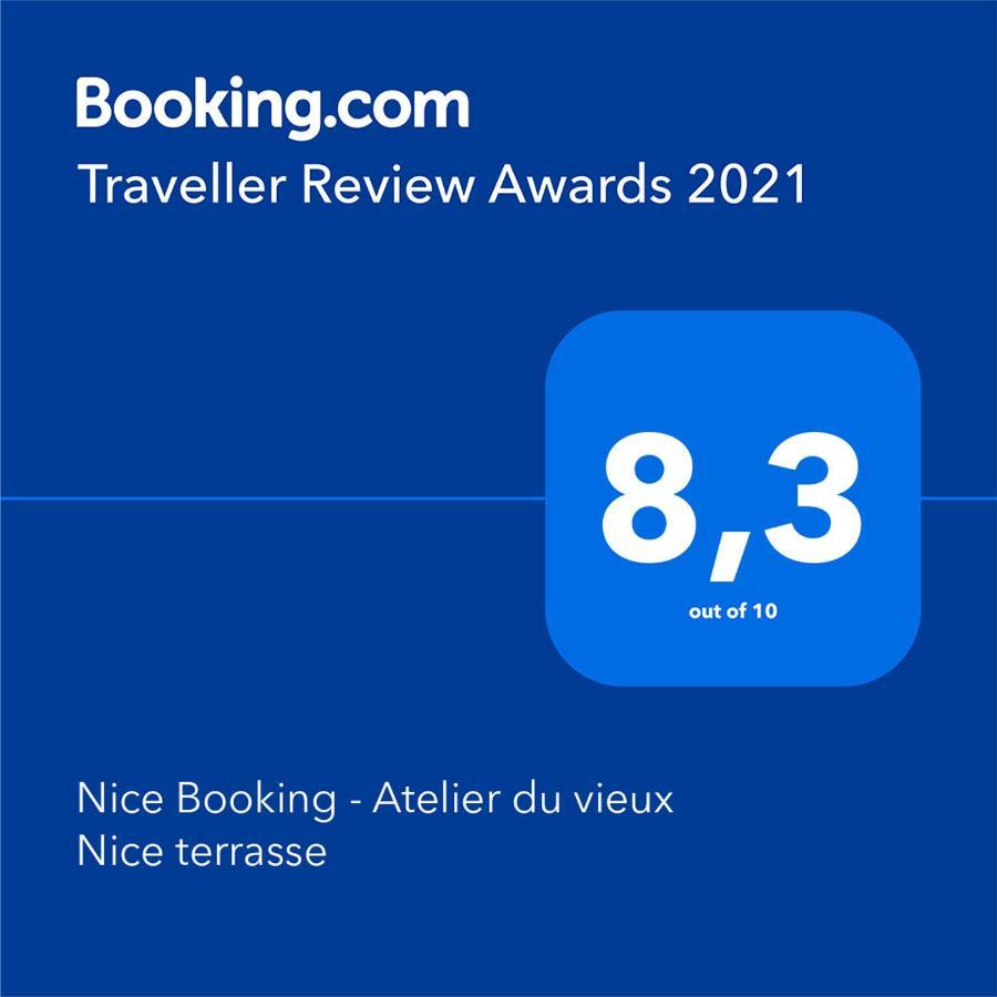 Nice Booking - Atelier Du Vieux Nice Terrasse Eksteriør bilde